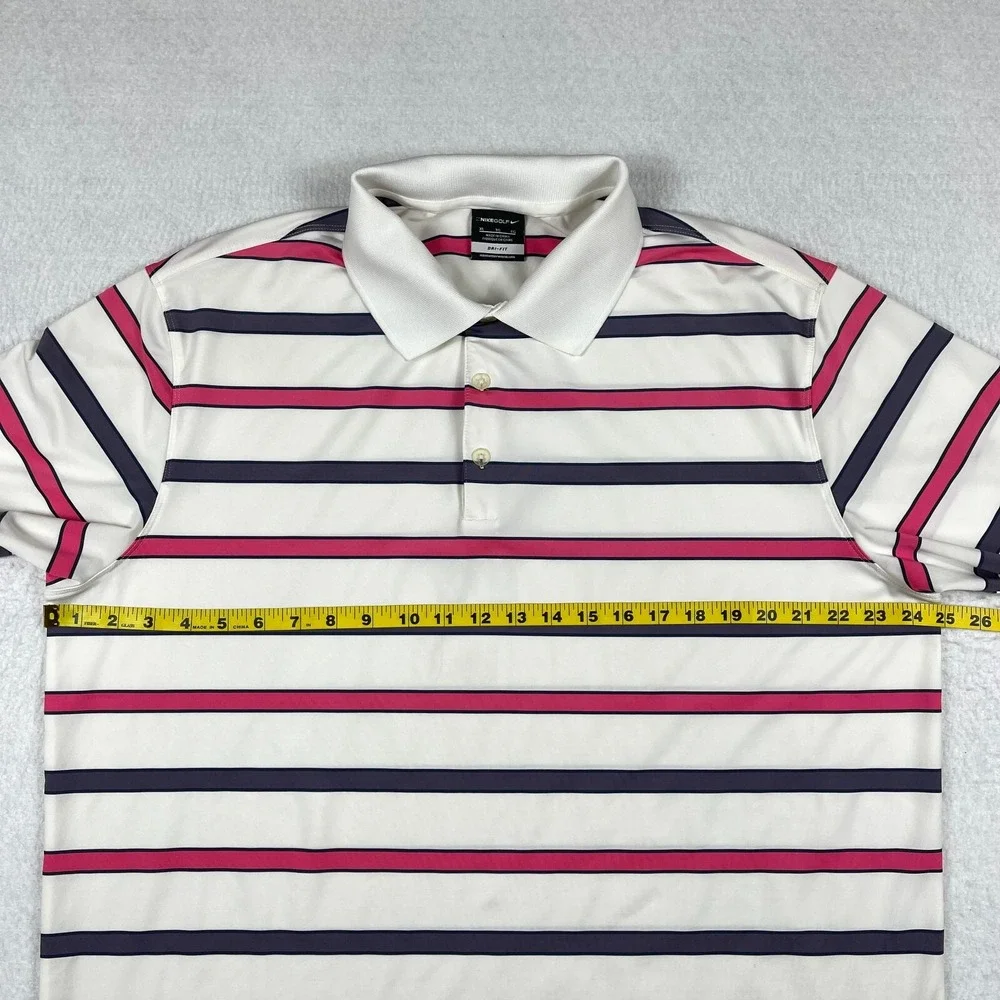 Nike Polo Shirt Mens XL Golf Preppy Casual Work Travel Vacation‎ Activewear